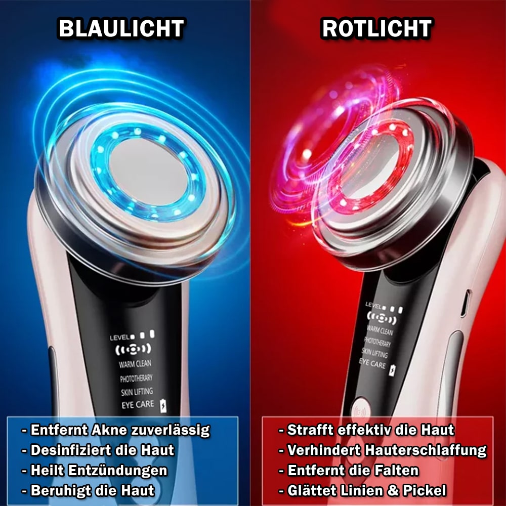 EMS Facelifting Antifalten Gesichtsmassagegerät 
