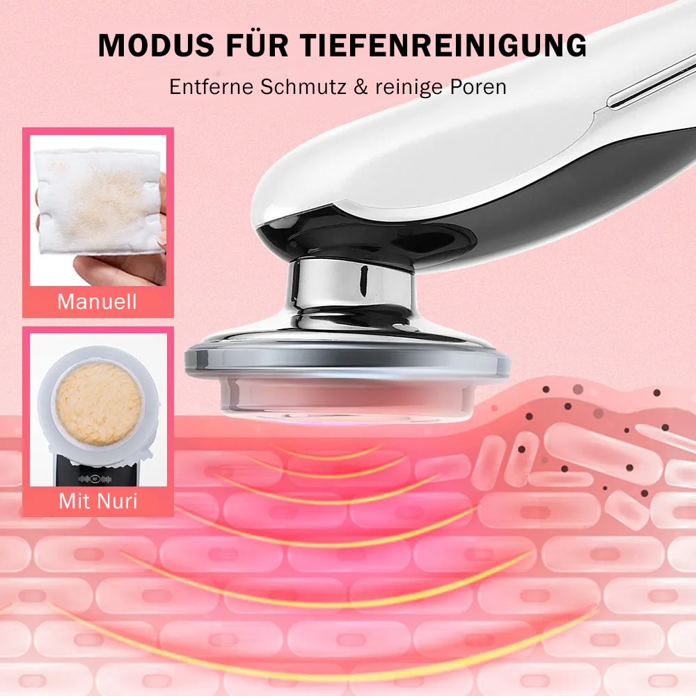 EMS Facelifting Antifalten Gesichtsmassagegerät 