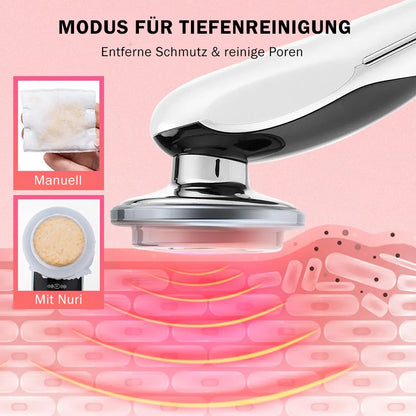 EMS Facelifting Antifalten Gesichtsmassagegerät 